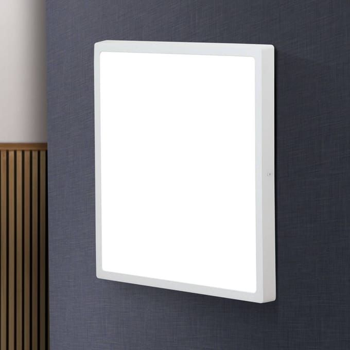 ORION Hoekige LED wandlamp Lero 40 x 40 cm