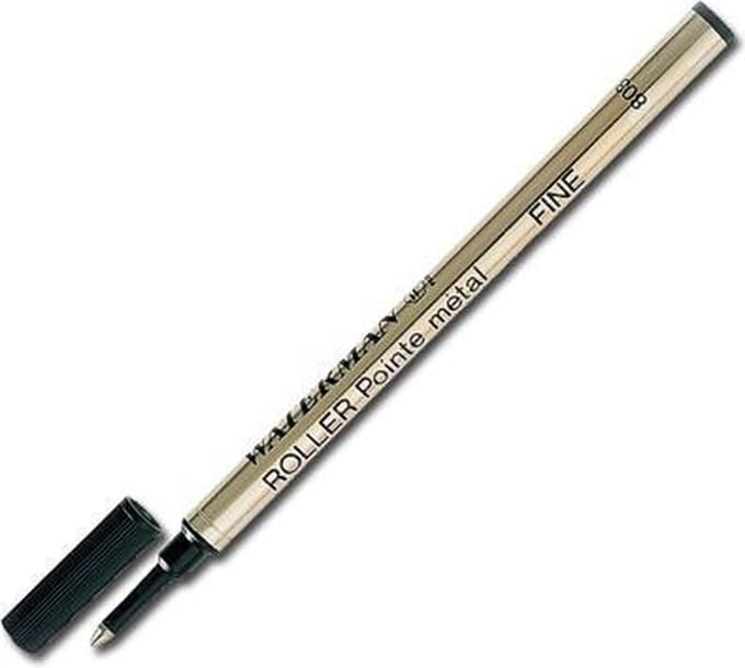 Waterman Rollerballvulling Zwart 1 losse vulling 1-2d