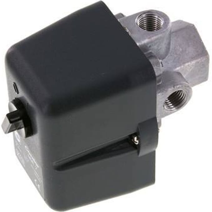4 tot 12bar Compressordrukschakelaar 4xG1/4'' 230VAC | MDR-2-11-K - MDR-2-11-K