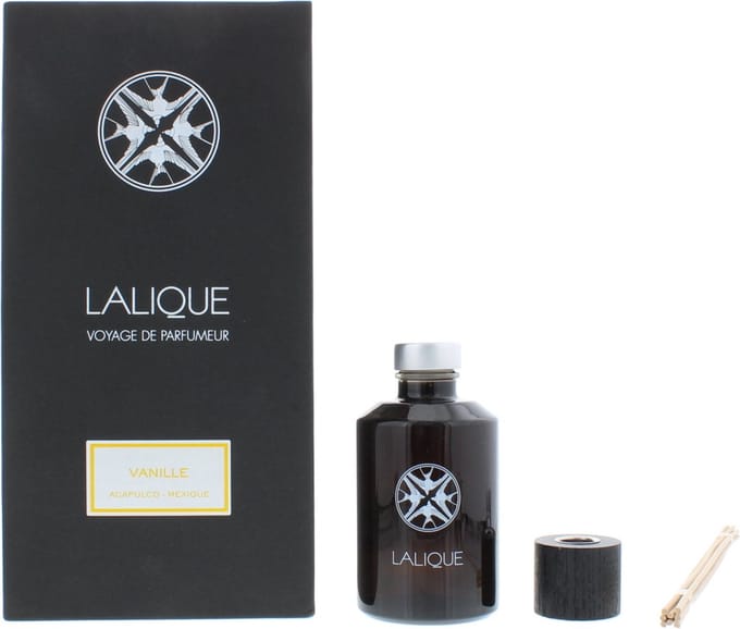 Lalique, Vanille Acapulco Mexique, Reed, Vanilla, Aroma Reed Diffuser, Black, 250 ml