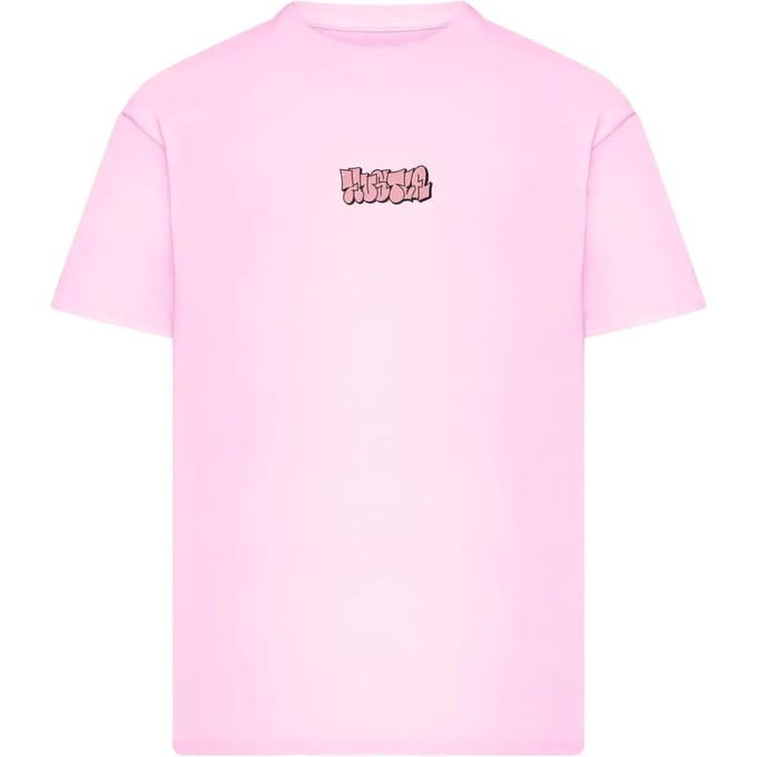 Mister Tee - Crown Car II Oversize Heren Tshirt - L - Roze
