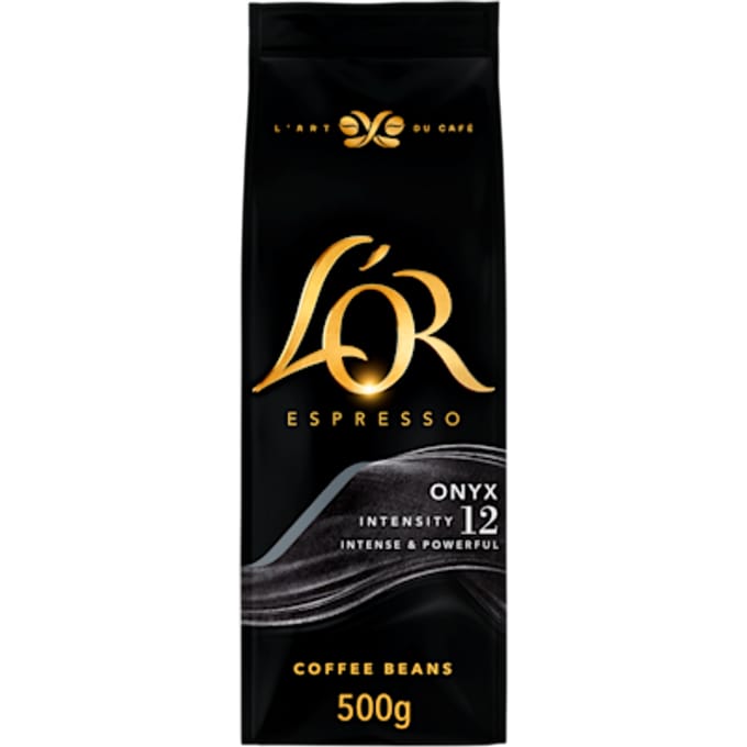 L'Or Douwe Egberts Espresso onyx koffiebonen - Zak 500 gram