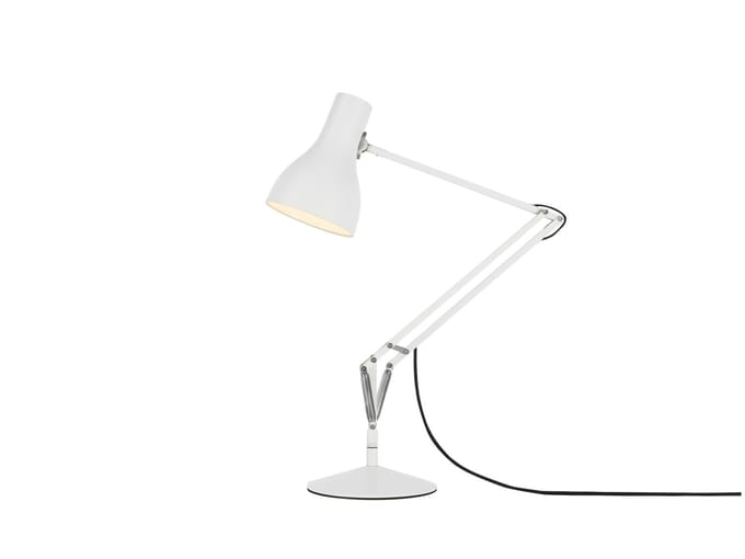 Anglepoise - Type 75™ bureaulamp - alpien wit - met voet - Led