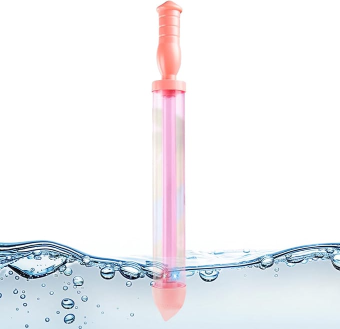 Watersproeier Speelgoed - Interactief Zomerspeelgoed - Buiten Spelen - Met Lichteffecten - 45 cm Lengte - Roze