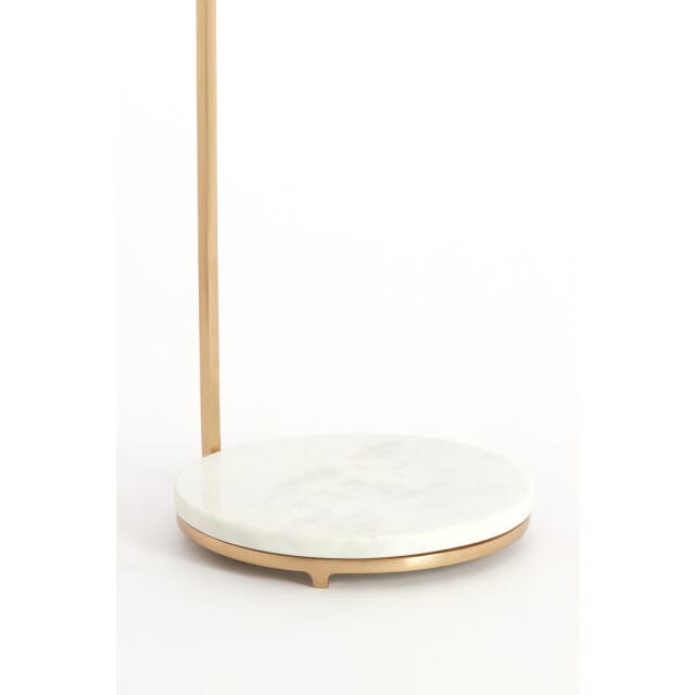 Light & Living - Bijzettafel LEDA - Ø26x76 cm - Wit