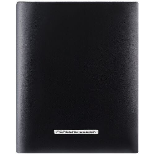 PORSCHE DESIGN Leren Kaarthoes Classic Billfold 6 Black Zwart