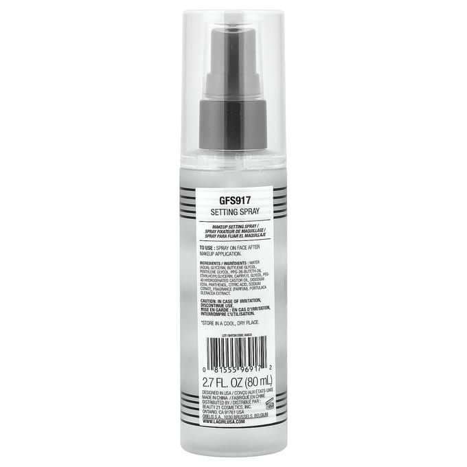LA. Meisje, Fixeerspray, GFS917, 80ml (2.7 fl oz) white