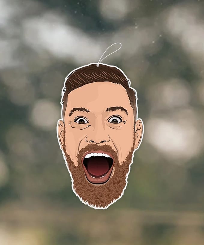 Airfreshener - Conor Mcgregor - Screaming Face