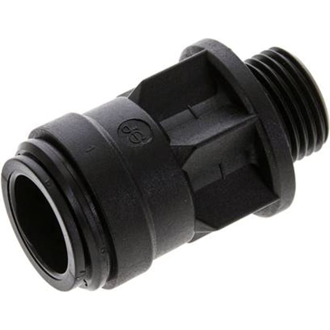 18mm x G1/2'' POM Insteekfitting Buitendraad NBR