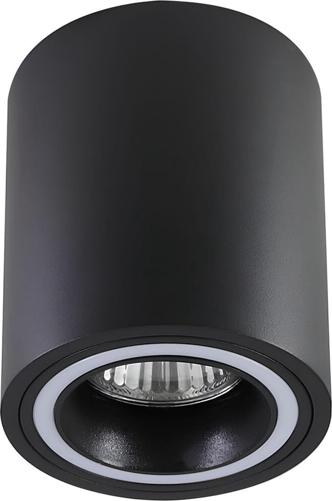 Rabalux - Plafondlamp - GU10 fitting - max 25W - Zwart, Kobald