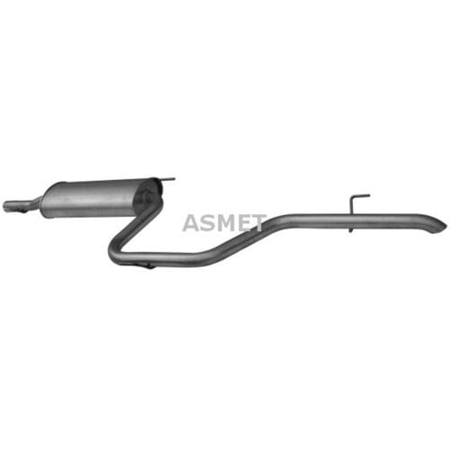Geluiddemper achter ASMET 02.037