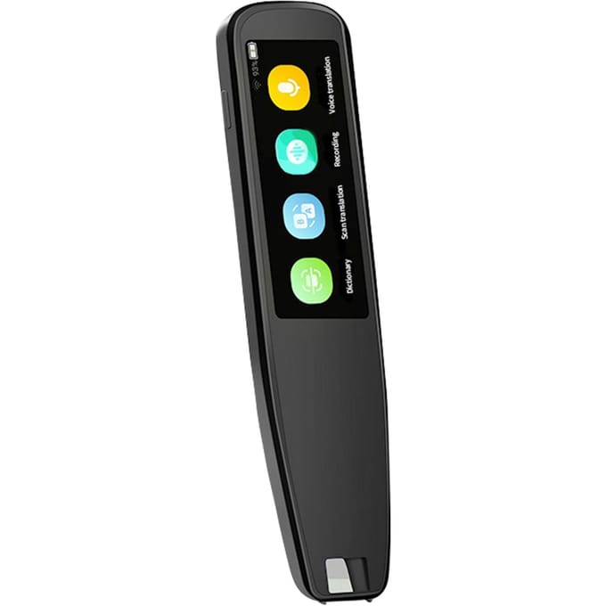 DOSMONO Woordenboek Vertaling Pen Scanner Tekst Scannen Lezen Vertaler Apparaat Meertalig zwart