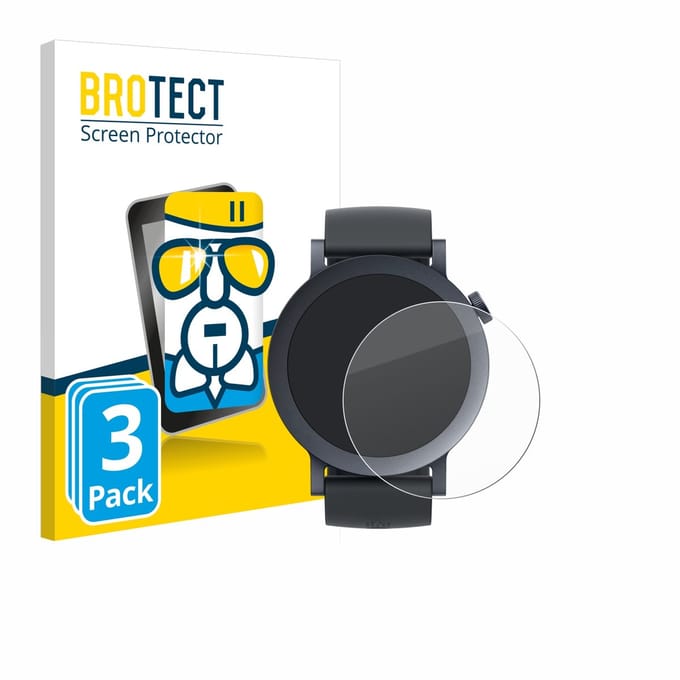 Screenprotector 3 Stuks voor Nothing CMF Watch Pro 2 Beschermglas transparant