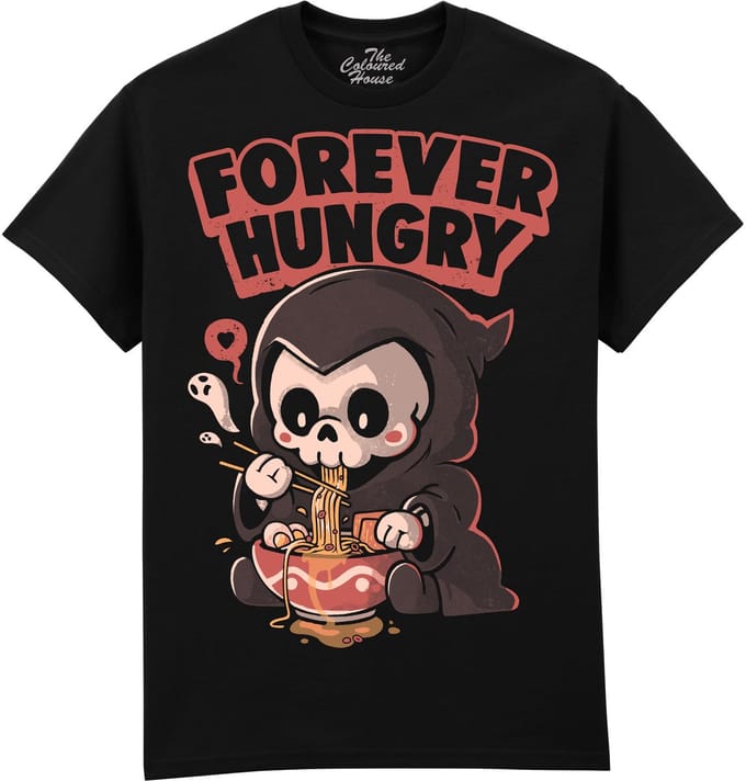 Forever Hungry The Coloured House T-shirt M