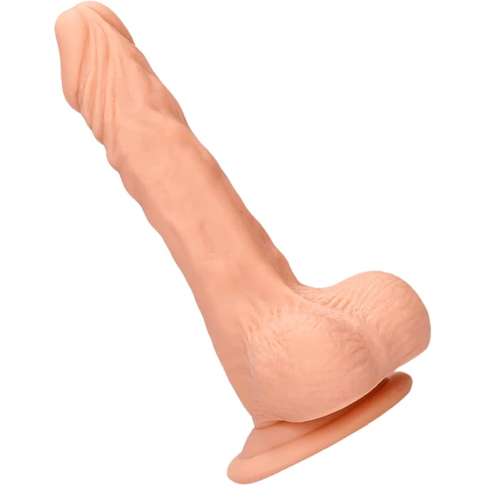 Shots - RealRock Dong met Testikels - 17 cm flesh
