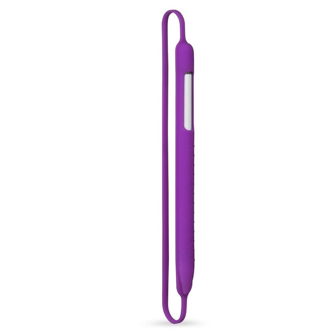 Siliconen Stylus Beschermende Houder Compatibel met Apple Pencil 1e en 2e Generatie Beschermend zwart