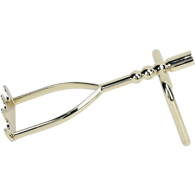 Tête de support de queue de billard en laiton durable, tête de pont, accessoire de queue de billard pour table de billard beige