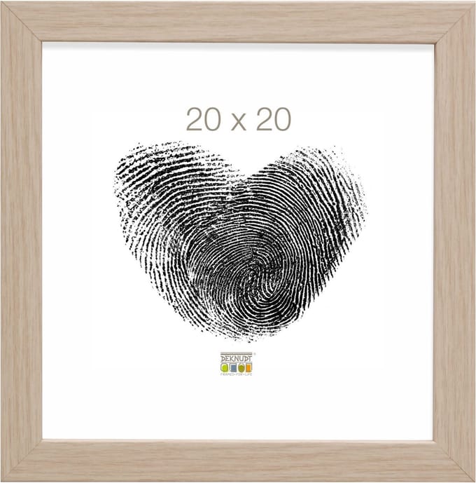 Deknudt Frames fotolijst S45RJ1 - naturel eikkleur - hout - 20x20 cm