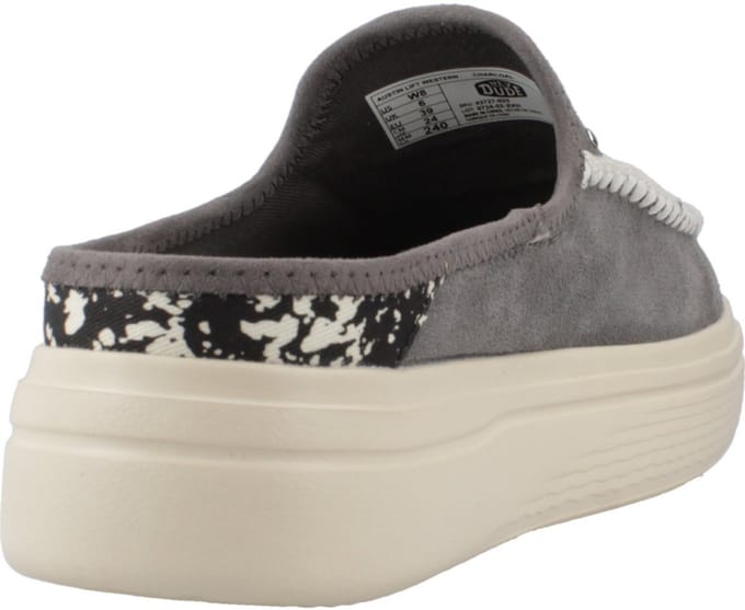 HEY DUDE AUSTIN LIFT WESTERN Grijs 39 EU