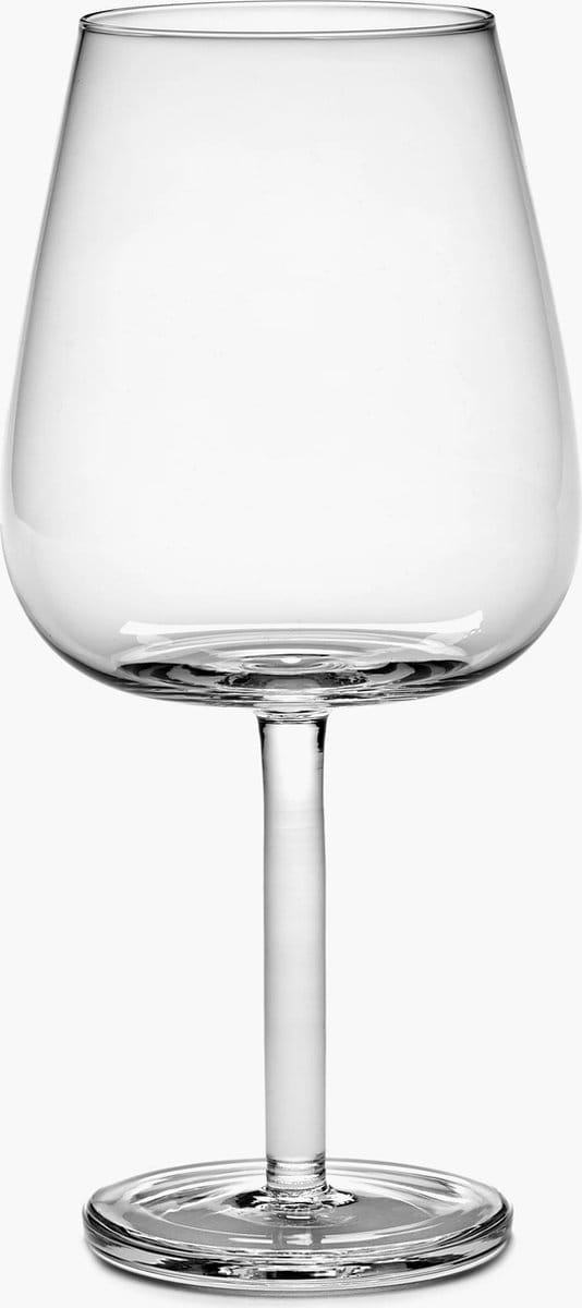 Serax Piet Boon Base rode wijnglas gebogen 65cl (set van 4)
