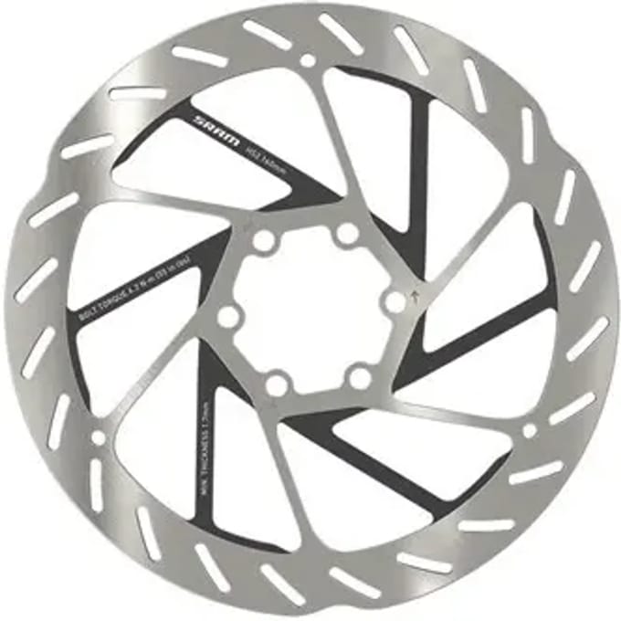 Remschijf met stalen schroeven Sram Hs2 6T 160 mm