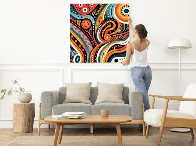 Kunstprint | Wanddecoratie | Dibond | 50 × 50 cm