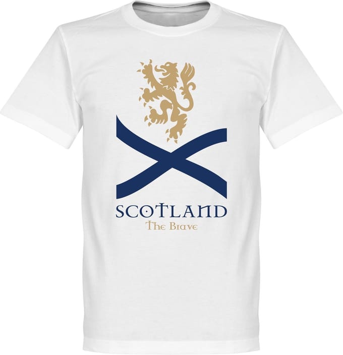 Schotland The Brave Saltire T-Shirt - S