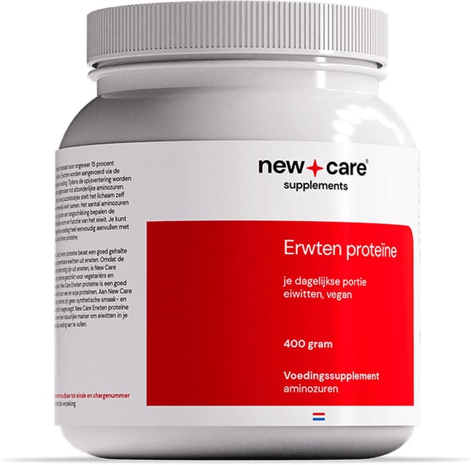 New Care Erwten proteïne - eiwitten - vanille - 400 gram - vegan