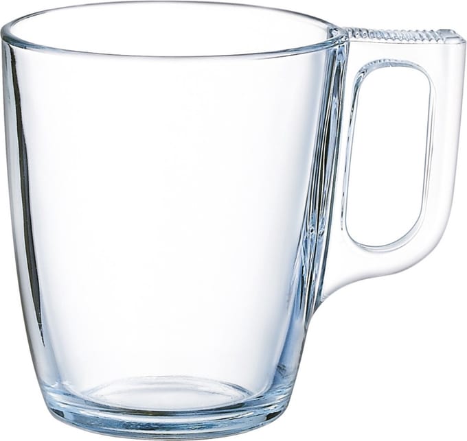 Arcoroc Theeglazen Ceylon - 6x - transparant glas - 6.5 x 8 cm - 250 ml