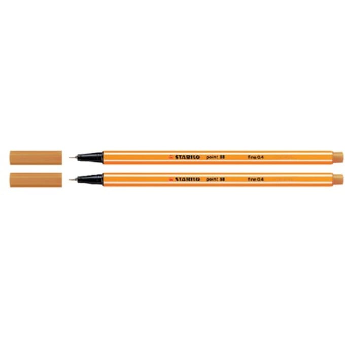 STABILO point 88 - Fineliner 0,4 mm - Oranje - per stuk