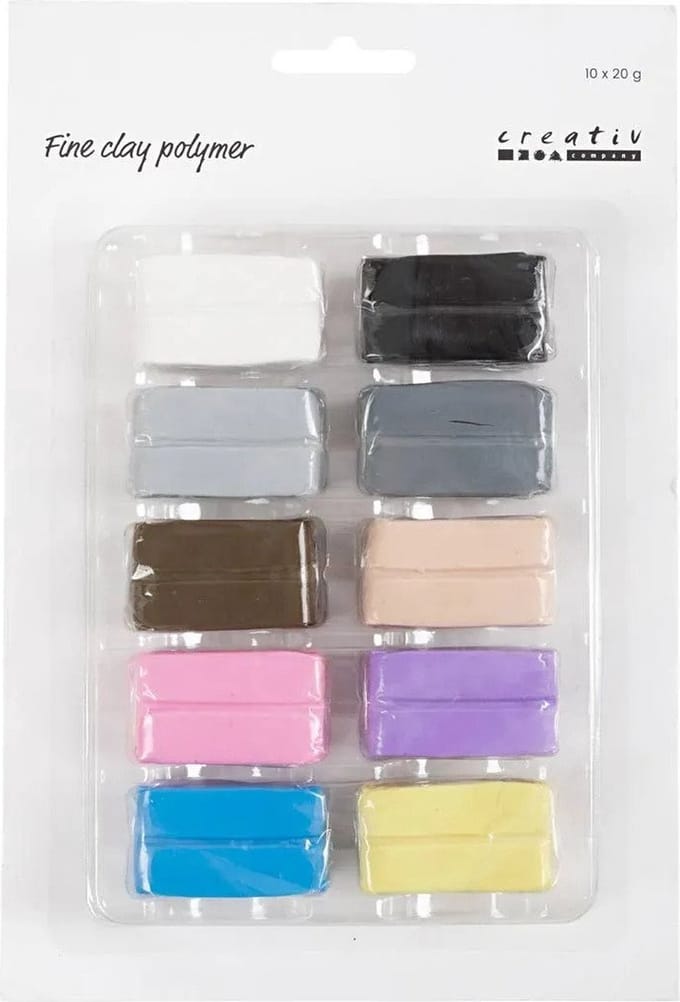CC Fijne Polymeerklei pastel 10x20 gr