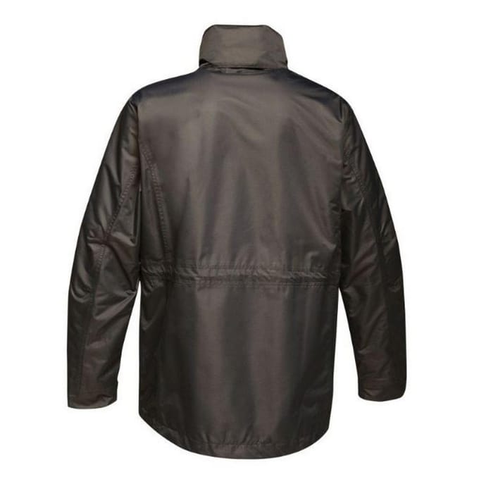 Regatta Heren Benson III Hooded Jacket (Verkeer Zwart)