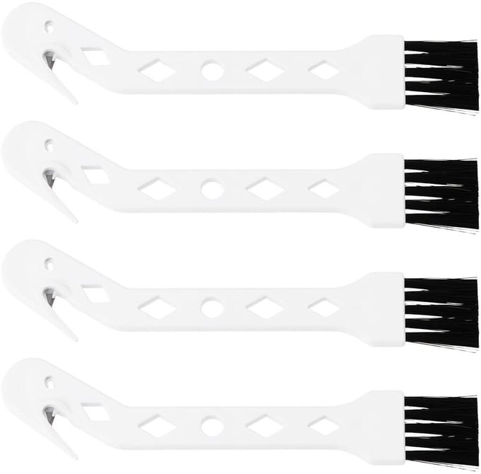 Dailygoods - 4 Stuks Handheld Schoonmaakborstels voor Haar en Stof