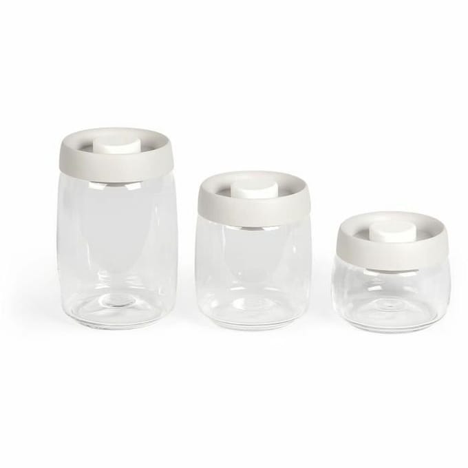 Set van 3 vacuümpotten - Livoo - MEN401 -