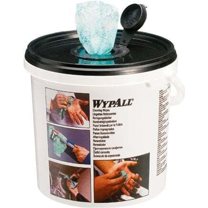 Schoonmaakdoek Dispenser Emmer WYPALL (90 Stuks)