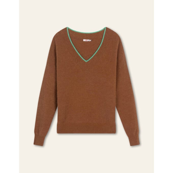 Oilily Komsoom Trui- maatL Brown