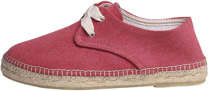 Vegan espadrilles voor dames met veters | APRIL