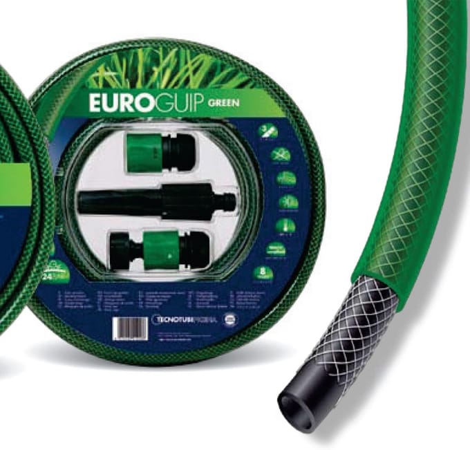 Tuinslang Set 15 Meter met Sproeikop en Aansluitstukken 1/2 Inch