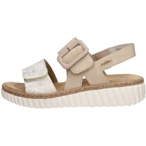 Rieker Sandalen beige Synthetisch - Dames - Maat 36