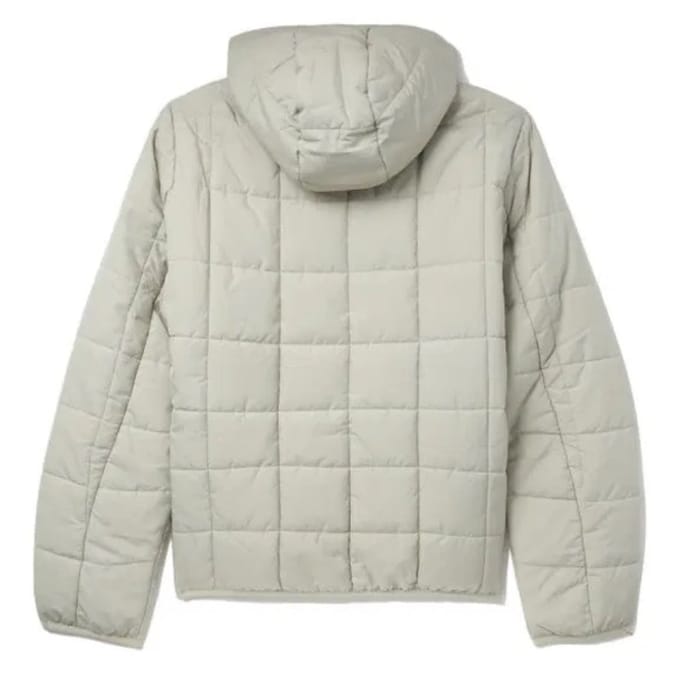 Fred Perry Grid Detail Geïsoleerd Licht Oyster Wit Jack