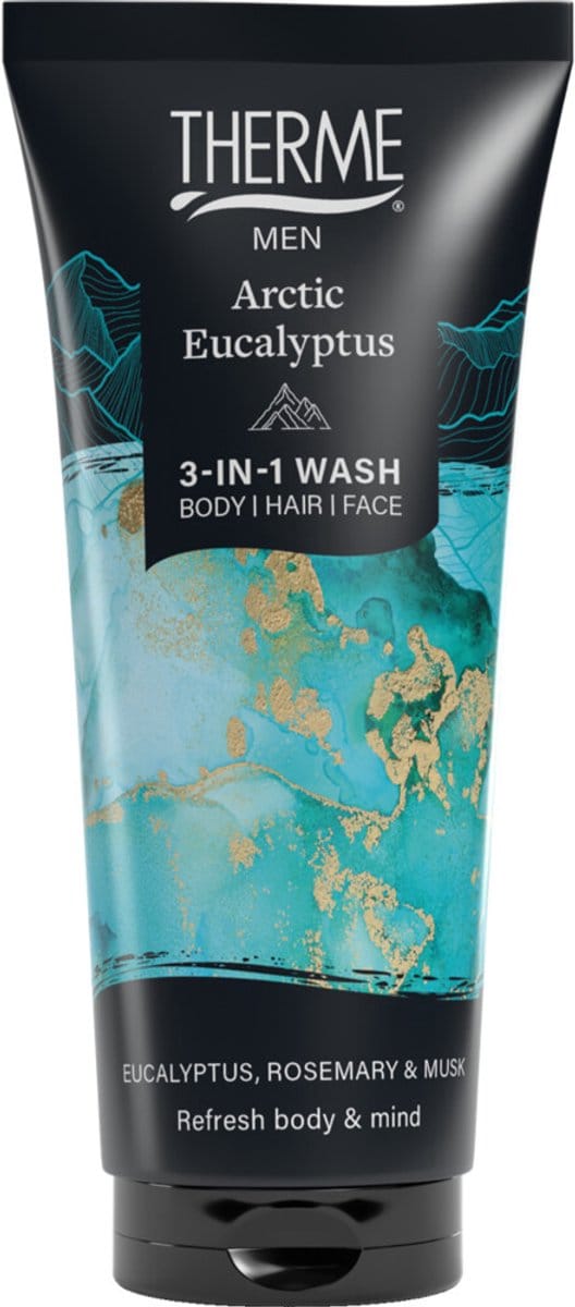 Therme Men Arctic Eucalyptus 3-in-1 Wash - 200 ml