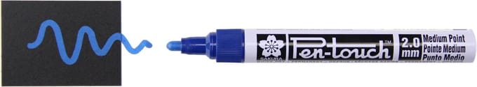 Sakura Pen-Touch M Blauw