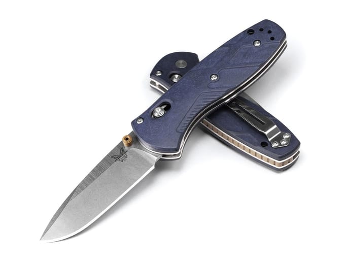 Benchmade Zakmes Mini Barrage Assist Blue Canyon