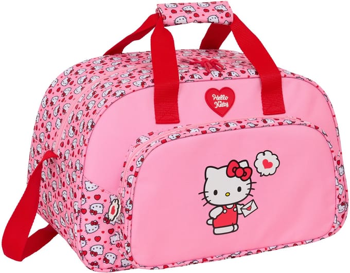 Hello Kitty Sporttas Love Letter - 40 x 24 x 23 cm - Polyester