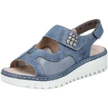Sandalen met sleehak Rieker -