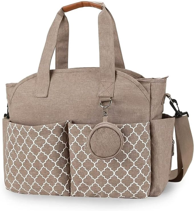 Luiertas Tote - Baby Verzorgingstas - Onderweg Verschonen - Waterdicht Groot - 42x15x33 cm