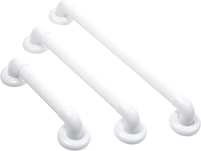 Wandbeugel 30 Cm - Steunbeugel Badkamer - Veiligheid Thuis - Robuust Ontwerp - 41 Cm Lengte - Wit