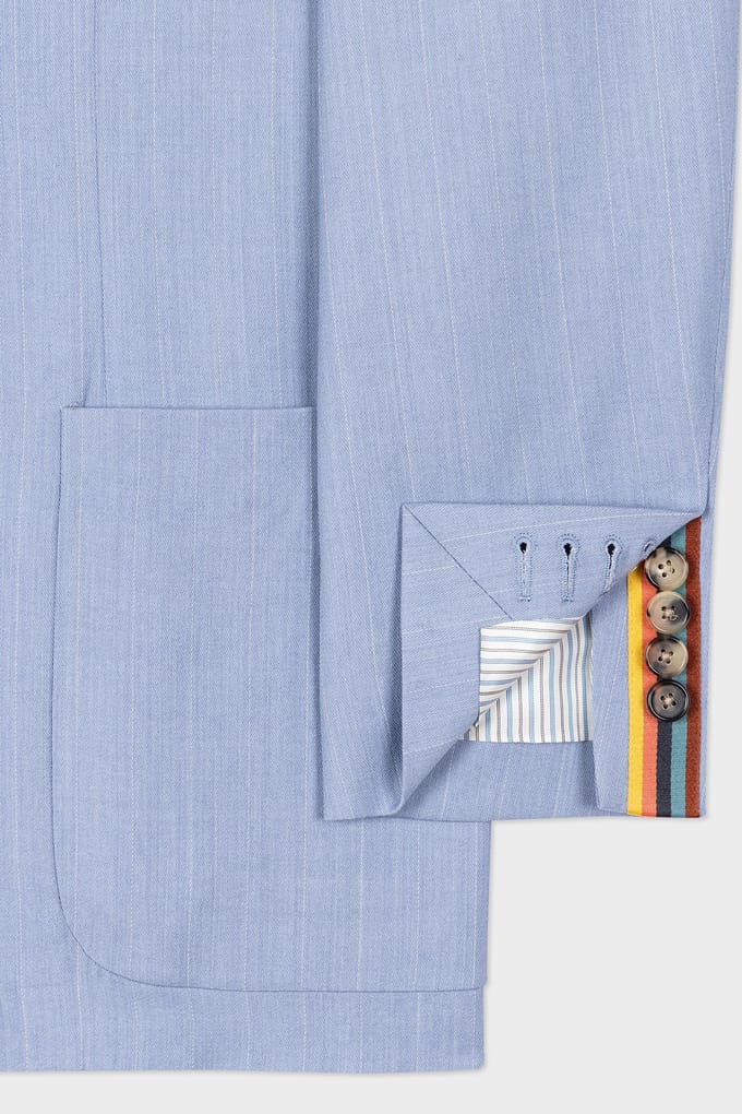 Paul Smith Mens 2 Btn Patch Pocket Jacket Blue Größe: 50 | Blazer Outlet | Herren | Blau