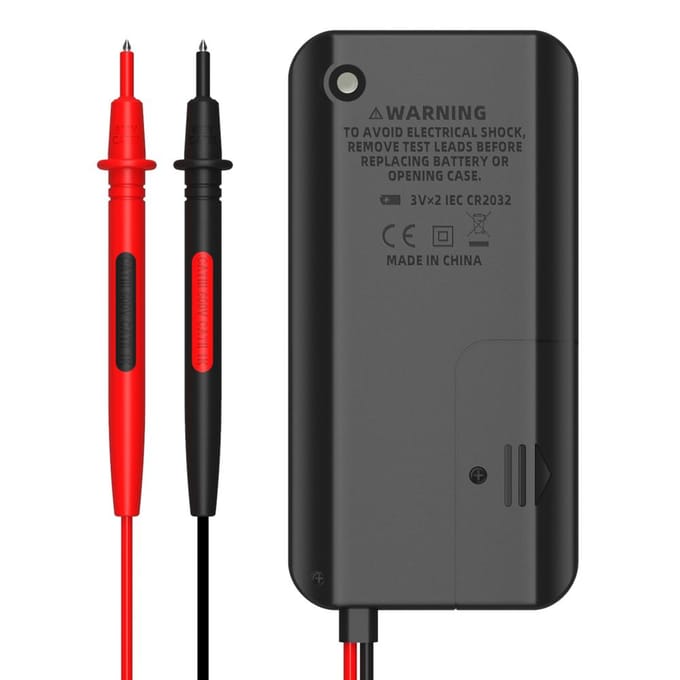 Digitale multimeter Professionele spanning, weerstand, frequentie, capaciteitsmeting, tester standard configuration veelkleurig