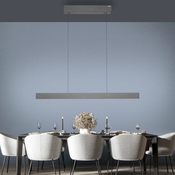 Neuhaus PURE - Hanglamp e-Lift L 120 cm donker grijs